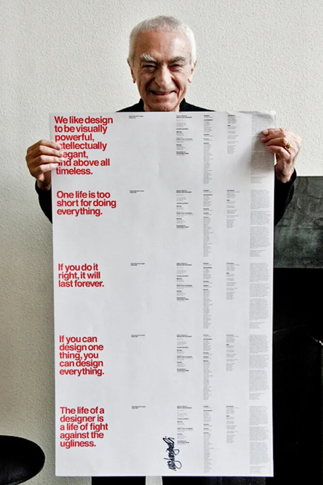 massimo vignelli