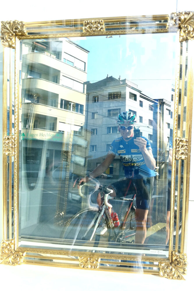 Self-portrait at the Forchstrasse